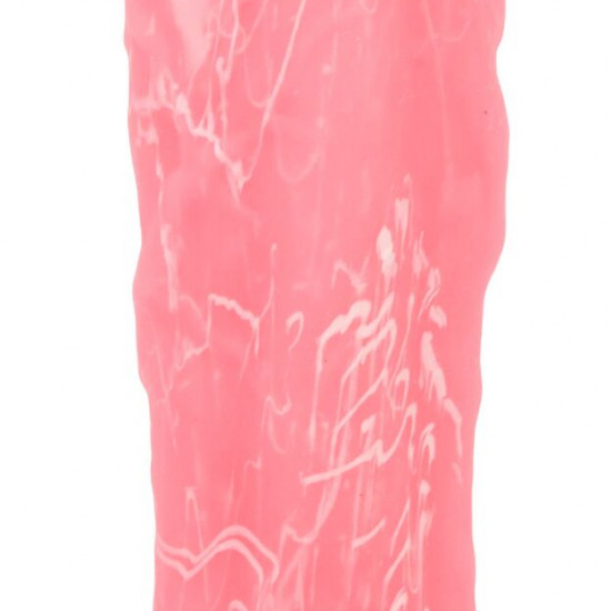 Светящийся в темноте фаллоимитатор ADDICTION - BRANDON - 7.5" - PINK G.I.D. /W PB, 19 см, силикон