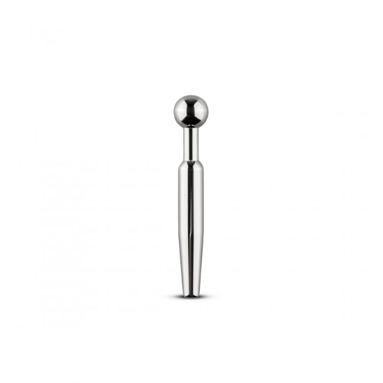 Полый уретральный стимулятор Sinner Gear Unbendable — Hollow Penis Plug, длина 7,5 см, диаметр 12 мм