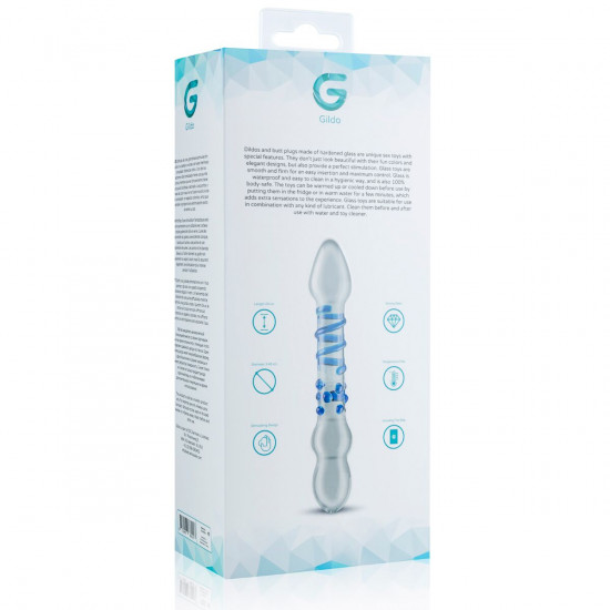Стеклянный дилдо Gildo Glass Dildo No. 21