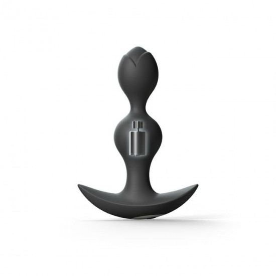 Анальный стимулятор, гибкий с вибрацией Love To Love TWINNY BUD Black