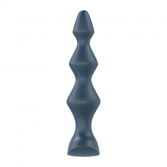 Анальный стимулятор-бусины с двумя моторами Satisfyer Lolli-Plug 1 Dark teal