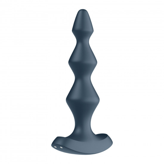 Анальный стимулятор-бусины с двумя моторами Satisfyer Lolli-Plug 1 Dark teal