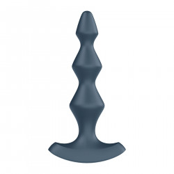 Анальний стимулятор-намистини з двома моторами Satisfyer Lolli-Plug 1 Dark teal