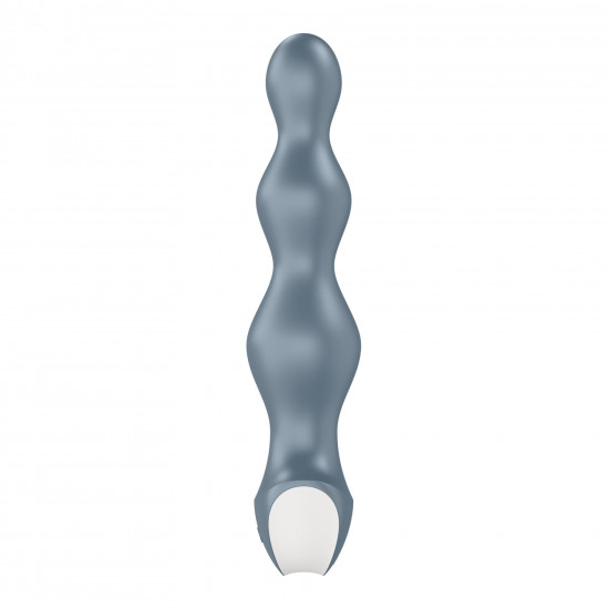 Анальный стимулятор-бусины с двумя моторами Satisfyer Lolli-Plug 2 Ice blue