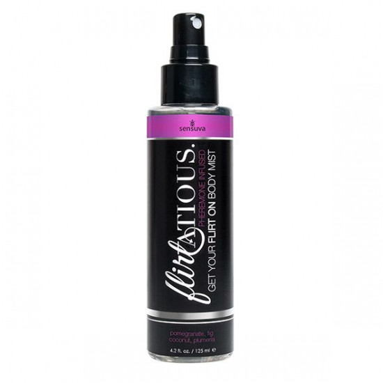 Спрей-мист для тела с феромонами Sensuva Flirtatious Pomegranate, Fig, Coconut & Plumeria (125 мл)