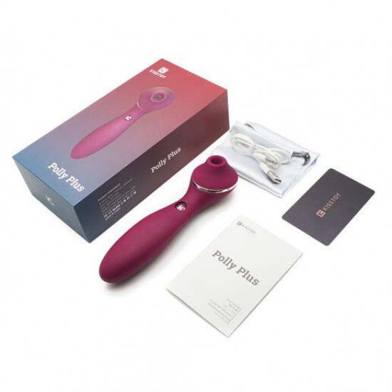 Вакуумный вибратор KISTOY Polly Plus Violet