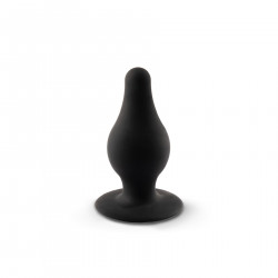 Анальна пробка SilexD (Model 2 size L) двошаровий, силікон+Silexpan, діаметр 4,5 см