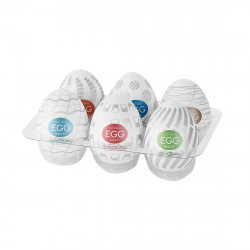 Набір мастурбаторів-яєць Tenga Egg New Standard Pack (6 яєць)