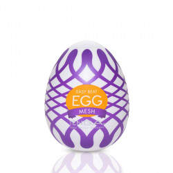 Мастурбатор-яйце Tenga Egg Mesh із сітчастим рельєфом