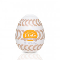 Мастурбатор-яйце Tenga Egg Ring з асиметричним рельєфом