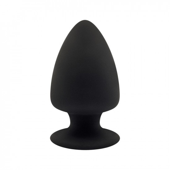 Анальная пробка SilexD (Model 1 size M) двухслойная, силикон+Silexpan, диаметр 6,2 см