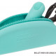 Сумка для хранения секс-игрушек PowerBullet - Silicone Storage Zippered Bag Teal
