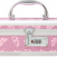 Кейс для зберігання секс-іграшок BMS Factory - The Toy Chest Lokable Vibrator Case Pink з кодовим за