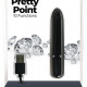 Вибропуля PowerBullet - Pretty Point Rechargeable Bullet Black