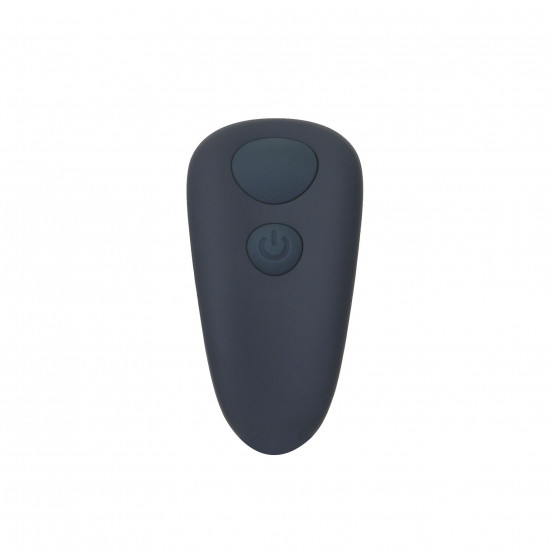 Анальная пробка с пульсацией Lux Active – Throb – 4.5" Anal Pulsating Massager, пульт ДУ