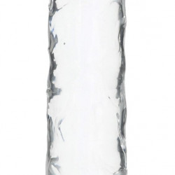 Прозорий фалоімітатор на присосці ADDICTION Vertical Dong 7″, віброкуля в подарунок