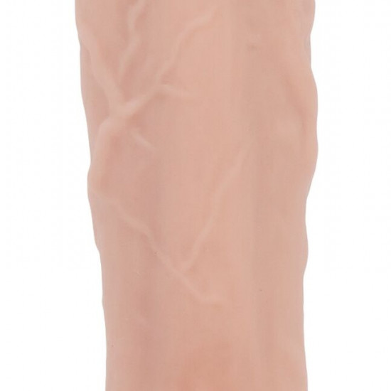 Реалистичный фаллоимитатор на присоске ADDICTION — Mark 7,5″ Dildo With Balls, Beige