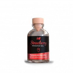 Масажний гель для інтимних зон Intt Strawberry (30 мл)