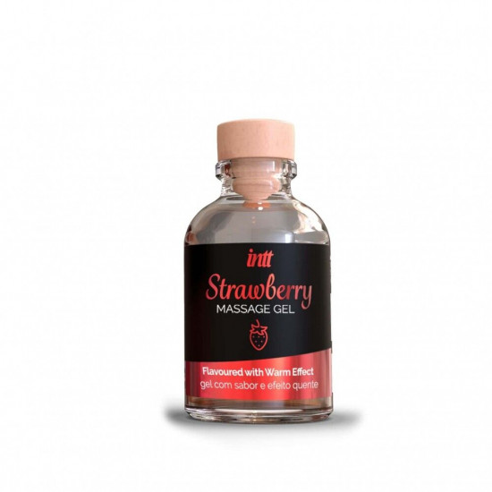Массажный гель для интимных зон Intt Strawberry (30 мл)
