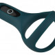 Двойное эрекционное кольцо Fun Town Rise Turquoise, управление со смартфона