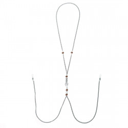 Прикраса для сосків Art of Sex - Nipple Clamps Arrow, колір гранатовий