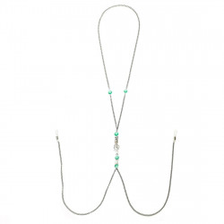 Прикраса для сосків Art of Sex - Nipple Clamps Arrow, колір м'ятний