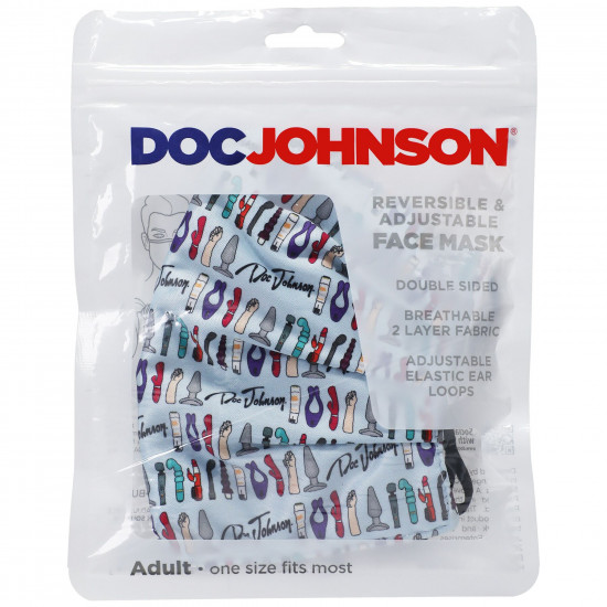 Двусторонняя маска Doc Johnson DJ Reversible and Adjustable face mask