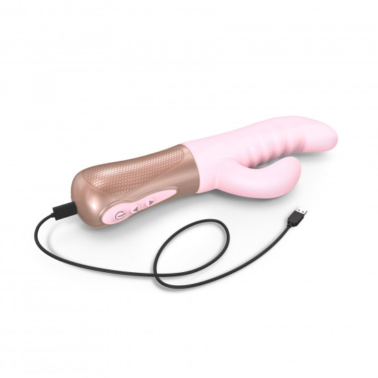 Двойной пульсатор кролик Love To Love SASSY BUNNY - BABY PINK