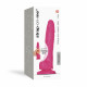 Реалистичный фаллоимитатор Strap-On-Me Sliding Skin Realistic Dildo Fuchsia S, эффект подвижной кожи