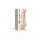 Реалистичный фаллоимитатор Strap-On-Me Sliding Skin Realistic Dildo Vanille XXL, эффект подвижной ко