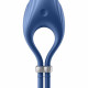 Эрекционное виброкольцо лассо Satisfyer Duelist Blue, 10 режимов, мощный мотор