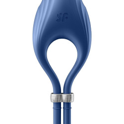 Ерекційне віброкільце-ласо Satisfyer Duelist Blue, 10 режимів, потужний мотор