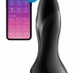 Анальная смарт-вибропробка с жемчужным массажем Satisfyer Rotator Plug 1+ Black