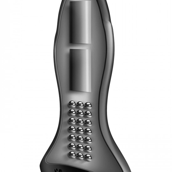 Анальная смарт-вибропробка с жемчужным массажем Satisfyer Rotator Plug 1+ Black