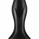 Анальная смарт-вибропробка с жемчужным массажем Satisfyer Rotator Plug 1+ Black