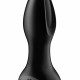Анальная смарт вибропробка с жемчужным массажем Satisfyer Rotator Plug 2+ Black