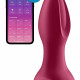 Анальная смарт вибропробка с жемчужным массажем Satisfyer Rotator Plug 2+ Violet