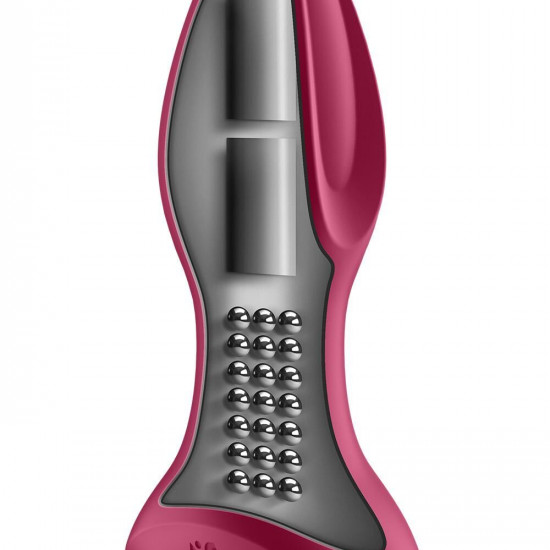 Анальная смарт вибропробка с жемчужным массажем Satisfyer Rotator Plug 2+ Violet