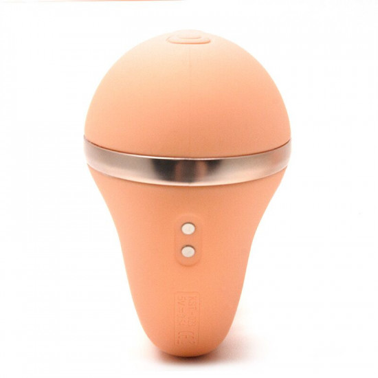 Вакуумный вибратор KISTOY Tina Mini Orange, вагинально-клиторальный