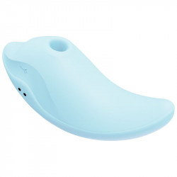 Вібратор та вакуумний стимулятор CuteVibe Heidi Blue