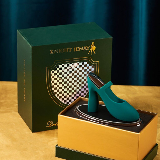 Изысканный вибратор на палец Knight Jenay ICE & FIRE, лубрикант в комплекте