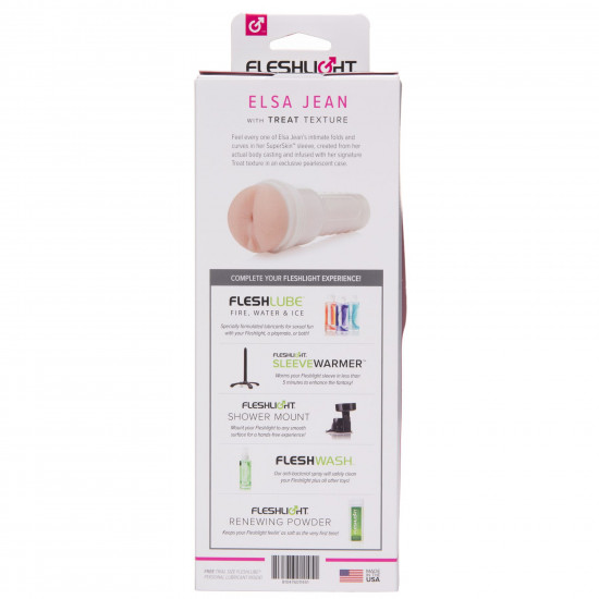 Мастурбатор Fleshlight Girls: Elsa Jean — Treat, со слепка ануса, очень нежный