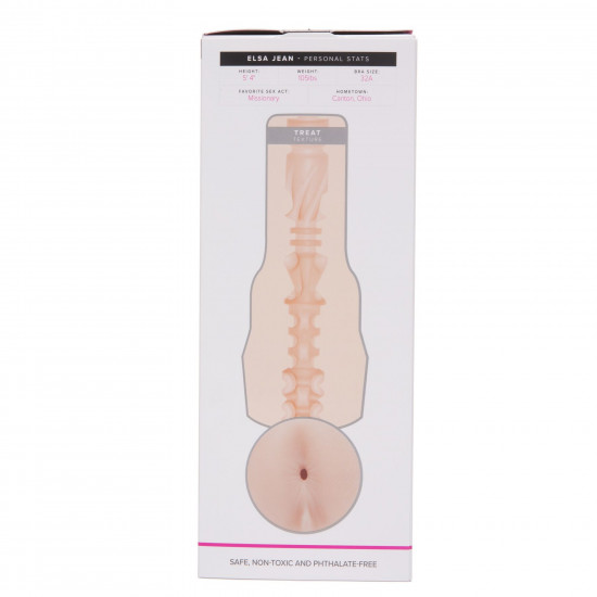 Мастурбатор Fleshlight Girls: Elsa Jean — Treat, со слепка ануса, очень нежный