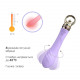 Вибратор для точки G с подогревом Zalo Sweet Magic - Courage Fantasy Violet
