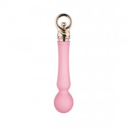 Вібромасажер із підігрівом Zalo Sweet Magic - Confidence Wand Fairy Pink