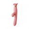 Вібратор з підігрівом та вакуумною стимуляцією клітора Zalo - ROSE Vibrator Strawberry Pink