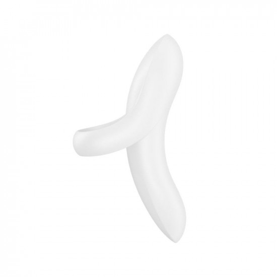 Вибратор на палец Satisfyer Bold Lover White, гибкий