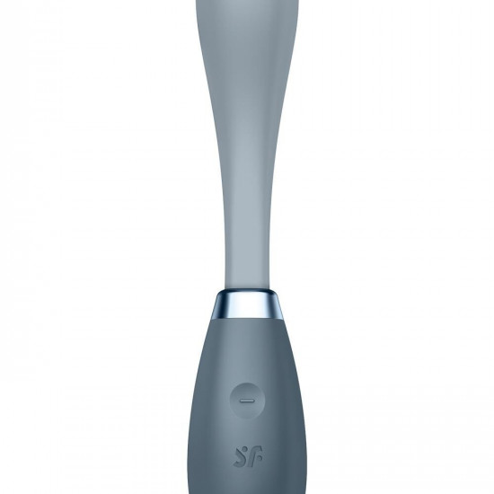 Вибратор Satisfyer G-Spot Flex 3 Grey, гибкий ствол с фиксацией положения