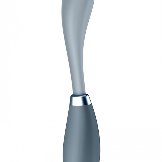 Вибратор Satisfyer G-Spot Flex 3 Grey, гибкий ствол с фиксацией положения