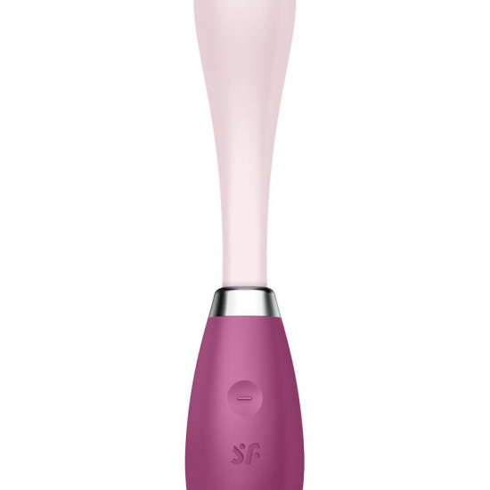Вибратор Satisfyer G-Spot Flex 3 Red, гибкий ствол с фиксацией положения